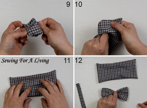 How to make a fabric bow in any size | Sewing For A Living